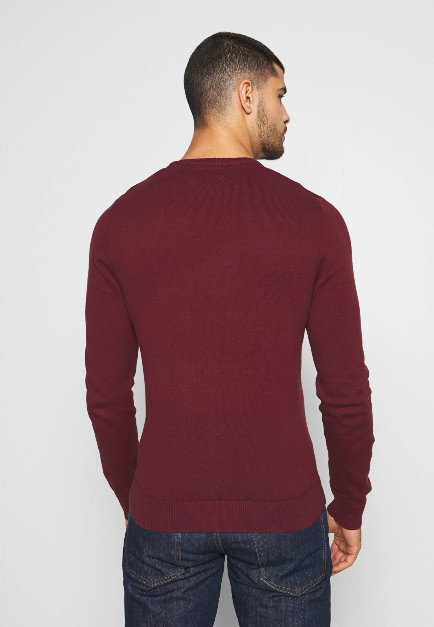 Pier One 2 Pack- Jumper - Black/Bordeaux 6 Pier One 2 Pack- Jumper - Black/Bordeaux - Image 4