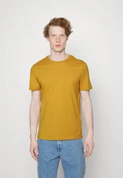 Pier One 5 Pack - Basic T-Shirt - Mottled Dark Blue/Yellow/Orange -Pier One e109e5d5c5c94bceaac4848715d67bd9