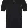 Pier One Tricolore Trim- Polo Shirt - Black -Pier One e404807e1e204940957c687903f2c960