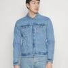 Pier One Denim Jacket -Blue 1 Pier One Denim Jacket -Blue -Pier One e4556c4c5a3143049842015c98f90efc