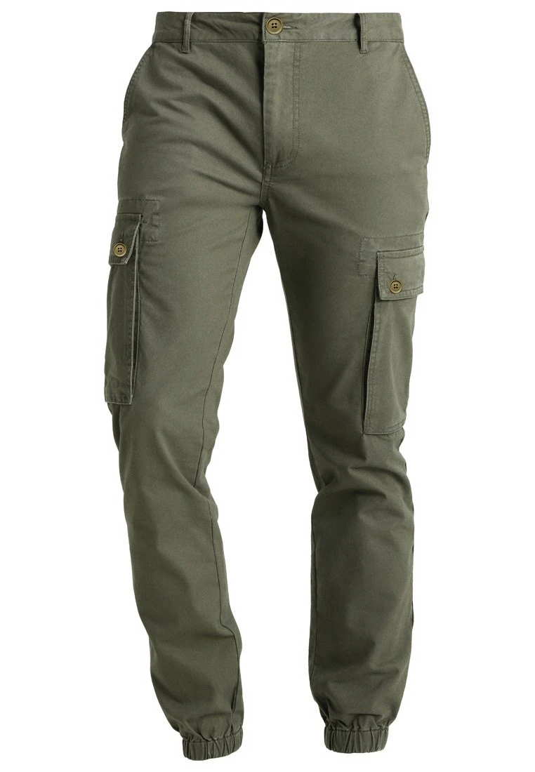 Pier One Cargo Trousers - Olive 8 Pier One Cargo Trousers - Olive - Image 6