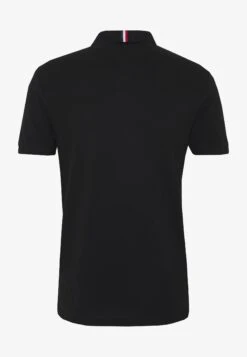 Pier One Tricolore Trim- Polo Shirt - Black -Pier One e5df0f317d484d3e9ffb98ed2a328ff2