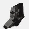 Pier One 5 Pack - Socks - Black 2 Pier One 5 Pack - Socks - Black -Pier One e785bc8a1a064436ad7f803871adc232