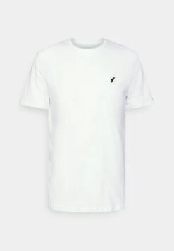 Pier One Unisex 5 Pack - Basic T-Shirt - White/Brown/Dark Blue -Pier One e7e6feca7abb486fb2811cf0ef59c0a9