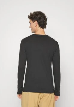 Pier One 2 Pack - Long Sleeved Top - Black/Mottled Dark Grey 11 Pier One 2 Pack - Long Sleeved Top - Black/Mottled Dark Grey -Pier One e7eabc30681544bc92b0db75f50a9772