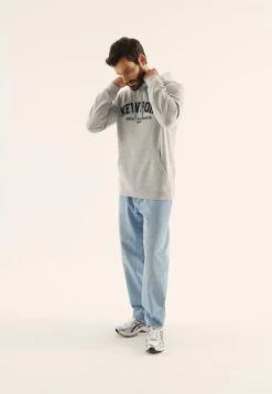 Pier One Sweatshirt - Mottled Light Grey -Pier One e9f97b851ca24da181efb91bb815b403