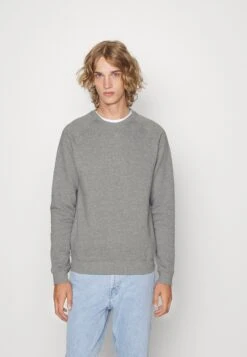 Pier One 3 Pack - Sweatshirt - Black/Mottled Grey/Dark Blue -Pier One eac189afcf944e8ea13054542f672ca4