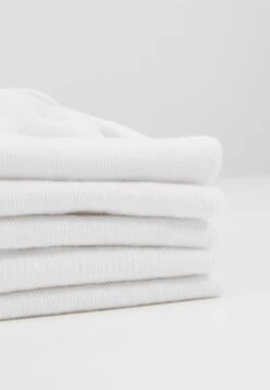 Pier One 5 Pack - Trainer Socks - White -Pier One eb1c47001f2e4203a93b3dbe4dab6789