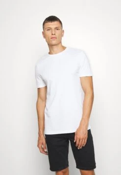 Pier One 7 Pack - Basic T-Shirt - White/Blue/Green -Pier One ec45e90eee794745967ff4f5aab70025