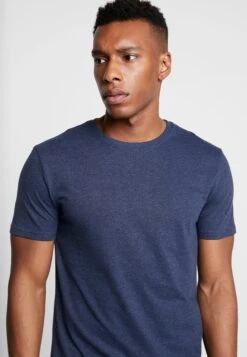 Pier One 5 Pack - Basic T-Shirt - Mottled Bordeaux/White -Pier One ee1eb97262634e9ea0ea2e3f8c5f37a5