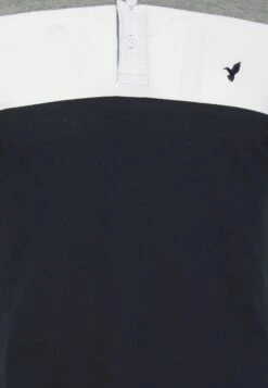 Pier One Polo Shirt - Grey/White/Dark Blue -Pier One f08270d6a8a84d55bc799f0afd2317b4