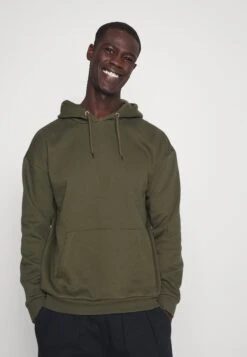 Pier One 2 Pack - Hoodie - Olive/Grey -Pier One f3c635ae53de4a4a8a1a416ef4b91cc6