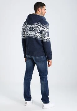 Pier One Cardigan - Blue Melange -Pier One f3f8c271a4454e30b38f10a6ee6d12a9