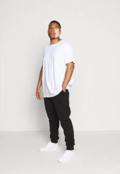 Pier One 2 Pack - Tracksuit Bottoms - Black/Mottled Light Grey -Pier One f95b74b1df844ccf933cbef1adc8ae47