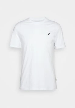 Pier One 3 Pack Unisex - Basic T-Shirt - White/Offwhite /Green -Pier One fa1dae9b5d274b7189c43dc3311ba62d