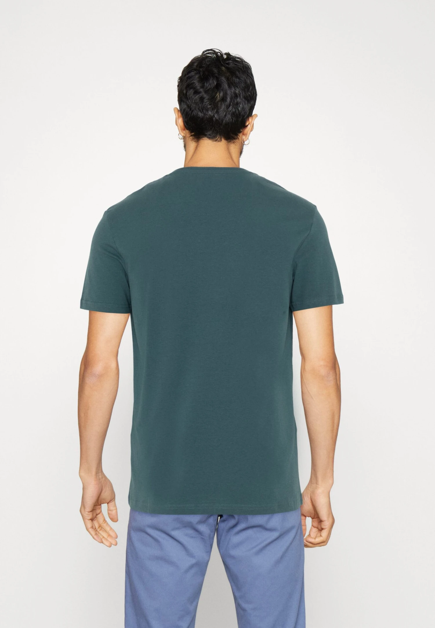 Pier One 5 Pack - Basic T-Shirt - White/Off-White/Lilac 5 Pier One 5 Pack - Basic T-Shirt - White/Off-White/Lilac - Image 3