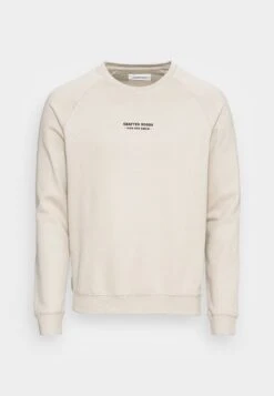 Pier One Crafted Goods Crew - Sweatshirt - Off-White -Pier One fca8a510d4844e2f9872b32c7b6fcd8f