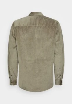Pier One Corduroy Overshirt - Shirt - Khaki -Pier One fd678fa0b66a4396bd60f33f63d2ee83
